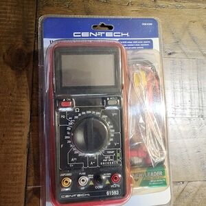 Centech 11 Function Digital Multimeter Audible Continuity 61593 New